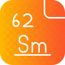 Samario Tabla Periodica Quimica Icono