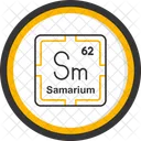 Samarium Preodic Table Preodic Elements Icono