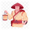 Samurai Avatar Samurai Ninja Male Figter Icon