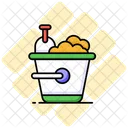 Sand Bucket Dust Icon