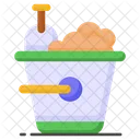 Sand Bucket Dust Icon