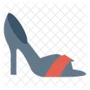 Sandal Heel Shoes Icon