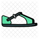 Sandal Footwear Footpiece Icon