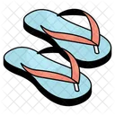 Sandale Schuhe Keilsandale Symbol