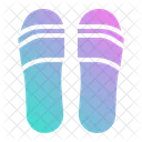 Sandalen Hausschuhe Flipflops Symbol