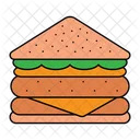 Sándwich  Icono