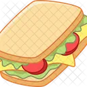 Sandwich Comida Pan Icono