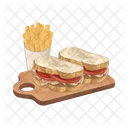 Sandwich Comida Comida Icono