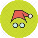 Santa Claus Spectcles Icono