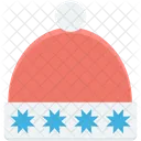 Santa Cap Hat Icono