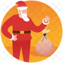 Santa Claus Christmas Gift Christmas Santa Icon