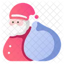 Santa Claus Gift Bag Gifts Icon