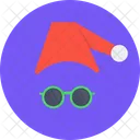 Santa Claus Spectcles Icon