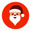 Papa Noel Papa Noel Riendo Navidad Icono