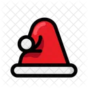 Santa Hat Christmas Santa Cap Icon