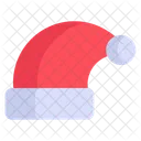 Santa Hat Cap Man Icon