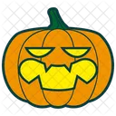 Halloween Pumpkin Sarcastic Icon