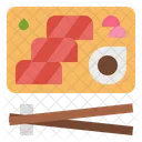 Sashimi Salmon Fish Icon