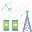 Satellite Communication Cloud Computing Wireless Satellite Icon