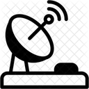 Satellite Dish Wireless Connectivity Parabolic Icon