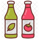 Sauces Dressings Ketchup Icône