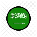 Saudi Arabia Country Flag Flag Icône