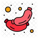 Sausage Meat Food Icon