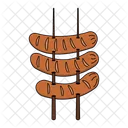 Sausage Fast Food Junk Food Icon