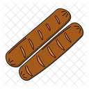 Sausage Fast Food Junk Food Icon