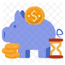 Piggy Bank Penny Bank Savings Icon