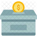 Savings Box Coin Icon