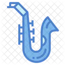 Saxofón  Icono