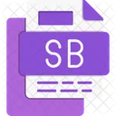 Sb File File Format File 아이콘