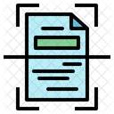 Scan File Scanning Scan Document File Icon