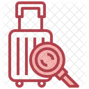 Scan Suitcase Suitcase Verification Icon