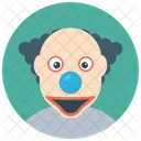 Scary Clown Whiteface Clown Halloween Clown Icon