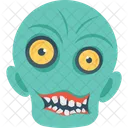 Scary Face Halloween Icon