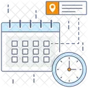 Time Table Todo List Target List Icon