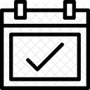 スケジュール、チェック、計画済み アイコン