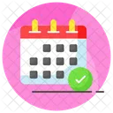 Schedule Calendar Timetable Icon