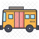 School Bus Public Icon