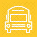 Schule Bus Reisen Symbol