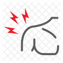 Schulter Schmerzen Korper Symbol