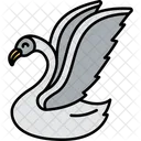 Schwan Gans Vogel Symbol