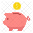 Sparschwein Bank Geld Symbol