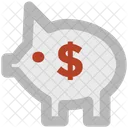 Sparschwein Bank Ersparnisse Symbol