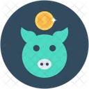 Sparschwein Bank Geld Symbol