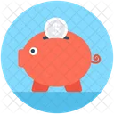 Sparschwein Bank Geld Symbol