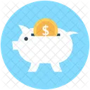 Sparschwein Bank Geld Symbol