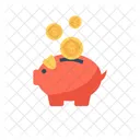 Sparschwein Bank Geld Symbol